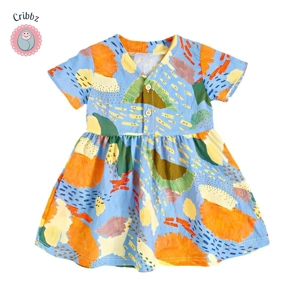 Summer Cotton Dress for Baby Girls
