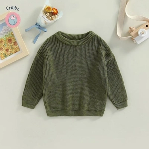 Baby Knit Sweater Long Sleeve Pullover