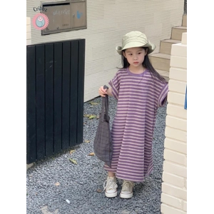 Summer Kids Striped Clothing Set