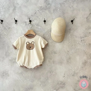Soft Summer Baby Bear Jumpsuit Romper