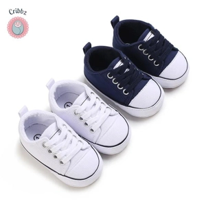 Meckior Non-slip Baby Canvas Sneakers