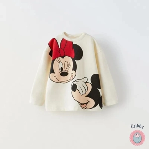 Cartoon Disney Long Sleeve Kids Sweatshirt