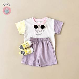 Summer Short Sleeve Baby Clothing Set