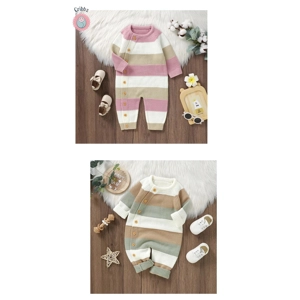 Cozy Knitted Baby Rompers for All Seasons