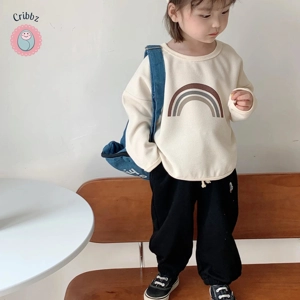 Rainbow Cartoon Cotton Kids Hoodie