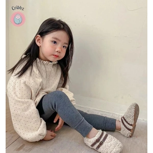 Warm Fleece Kids Skinny Leggings