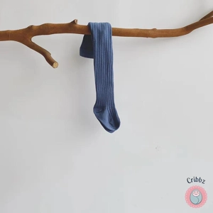 Cotton Knitted Tights for Baby Girls