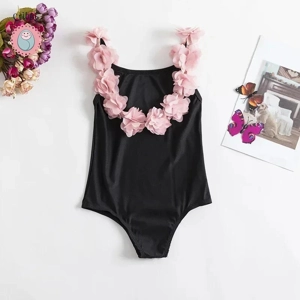 Unicorn One-Piece Swimsuit for Toddlers