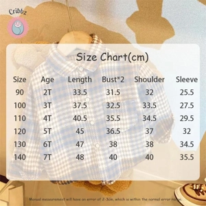 Vintage Plaid Casual Shirt for Kids