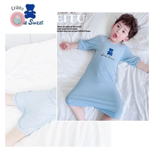 Summer Baby Pajamas and Robes Set