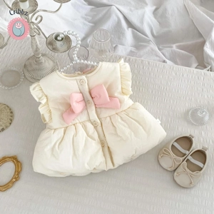 Infant Bunny Ear Sleeveless Warm Vest