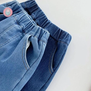 Cute Thicken Denim Jeans for Kids