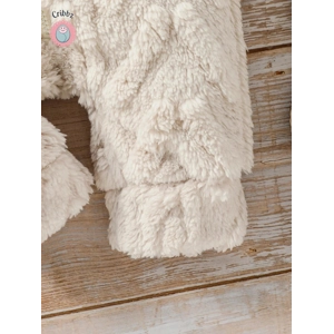 Winter Plush Hoodie Jumpsuit for Boys