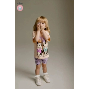 Cartoon Minnie Summer Tracksuit Set