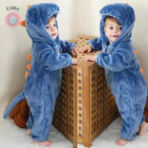 Baby Stitch Hooded Jumpsuit Pajamas
