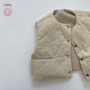Autumn Baby Sleeveless Jacket for Kids