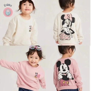 Kids Mickey Mouse Long Sleeve Sweatshirt