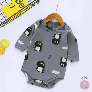 Cotton Newborn Long Sleeve Romper