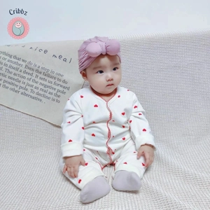 Long Sleeve Cotton Baby Rompers Outfit