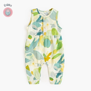 Vintage Baby Girls Casual Romper Suit