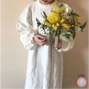 Cribbz Adorable A-Line Cotton Dress for Girls