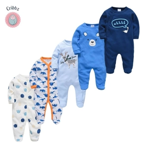 Cotton Baby Pajamas for Newborns