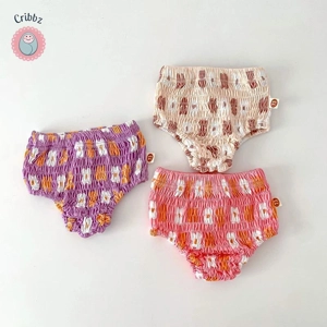 Baby Girls Floral Swimwear Set