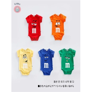 Thin Cotton Newborn Short Sleeve Romper