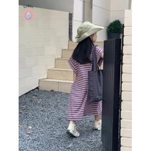 Summer Kids Striped Clothing Set