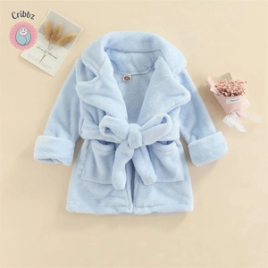 Cozy Plush Bathrobe for Toddlers