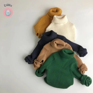 Stylish Turtleneck Knitwear for Kids