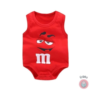 Summer Cotton Cartoon Bodysuit for Babies