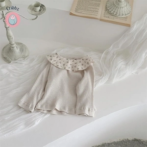 Cute Floral Baby Bottoming Shirt