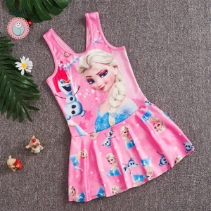 Frozen Princess Kids Bikini Swimsuit