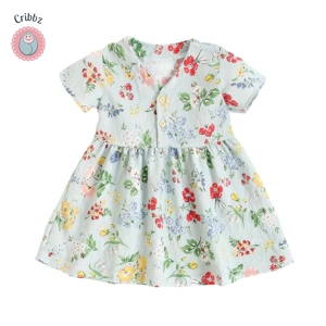 Floral Summer Dress for Baby Girls