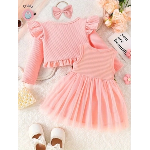 Baby Girl Floral Tank Dress Set