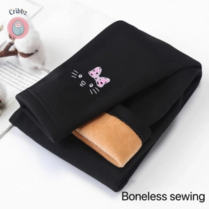 Warm Winter Girls Fleece Lined Leggings