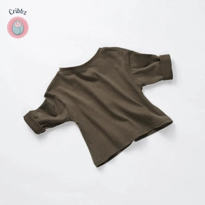 Cotton Long Sleeve Baby T-shirt Set