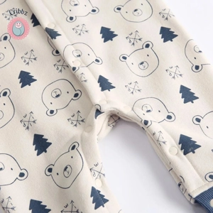 Winter Baby Boys Animal Jumpsuit Romper