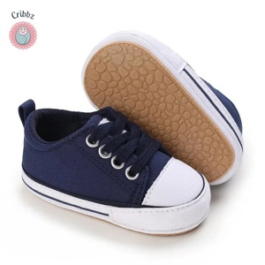 Meckior Non-slip Baby Canvas Sneakers