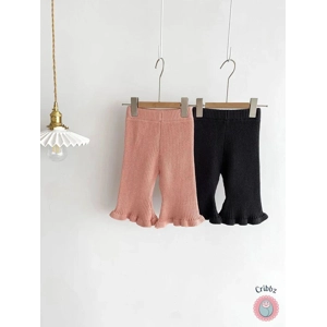 Soft Knit Flare Autumn Baby Girl Pants