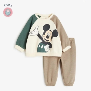 Mickey Mouse Boys Hoodie Tracksuit Set
