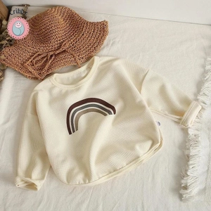 Rainbow Cartoon Cotton Kids Hoodie