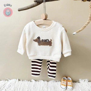 Cotton Cartoon Toddler Sports Set