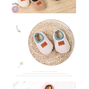 Cozy Plush Anti-Slip Baby Slippers