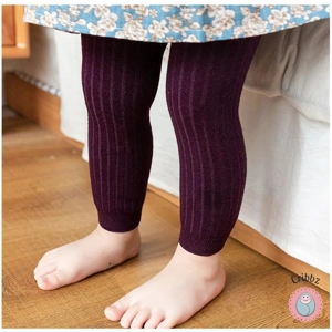 {Spring Kids Elastic Cropped Leggings