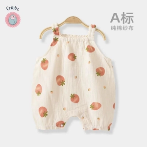 Animal Pattern Summer Baby Jumpsuit
