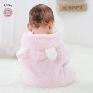 Winter Baby Fleece Romper Jumpsuit