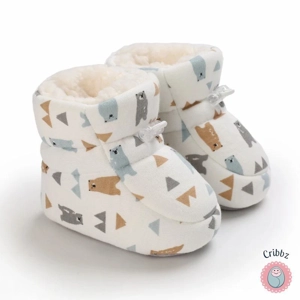 Winter Cartoon Cotton Baby Boots