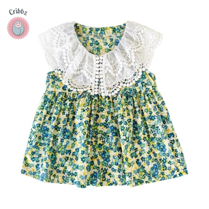 Sanlutoz Floral Lace Toddler Dress